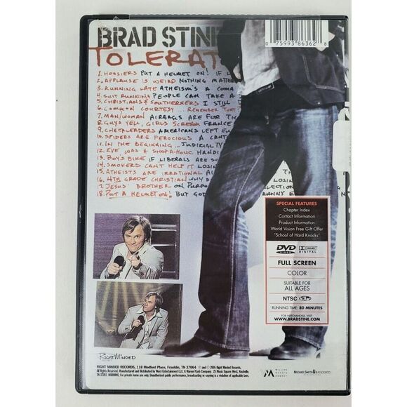 Brad Stine - Tolorate This! Stand-up Comedy [DVD] - Picture 2 of 4